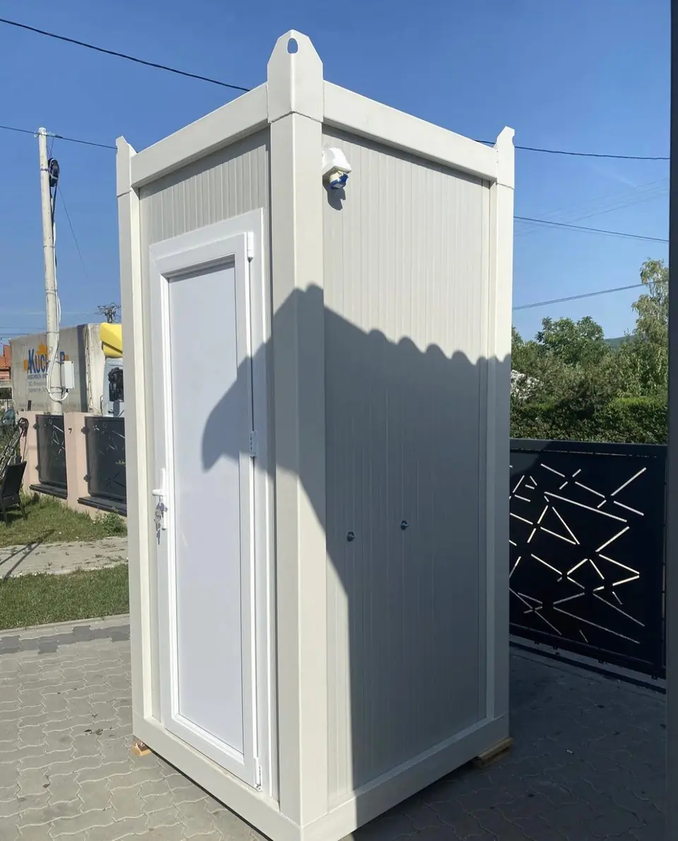 White VIP cabin restroom